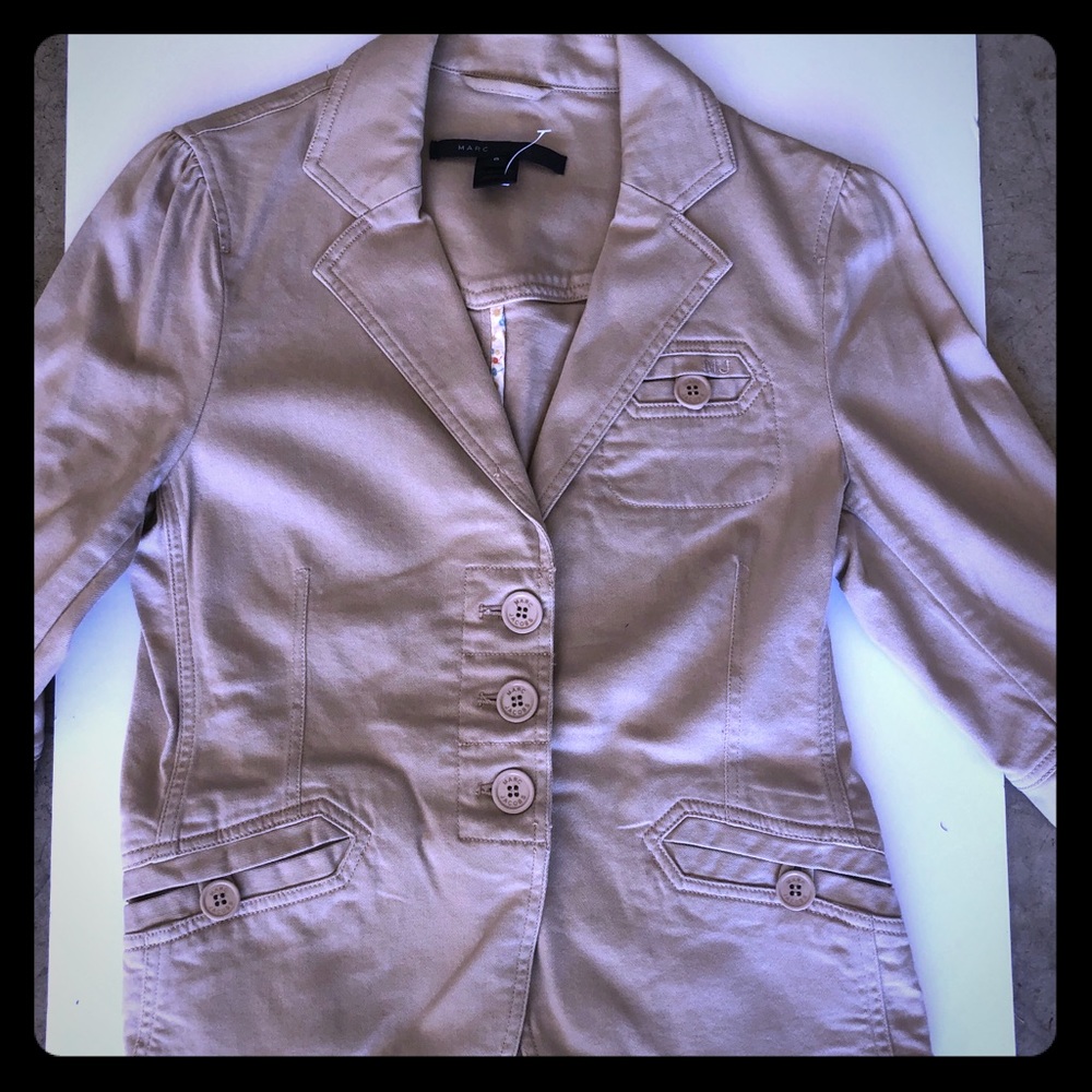 Tan Marc Jacobs blazer